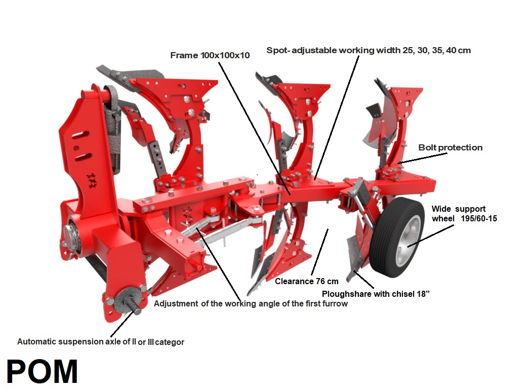 rotary plough euro-masz